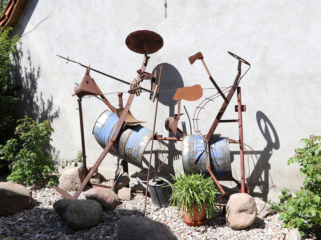 Schmiedekunst im Hof