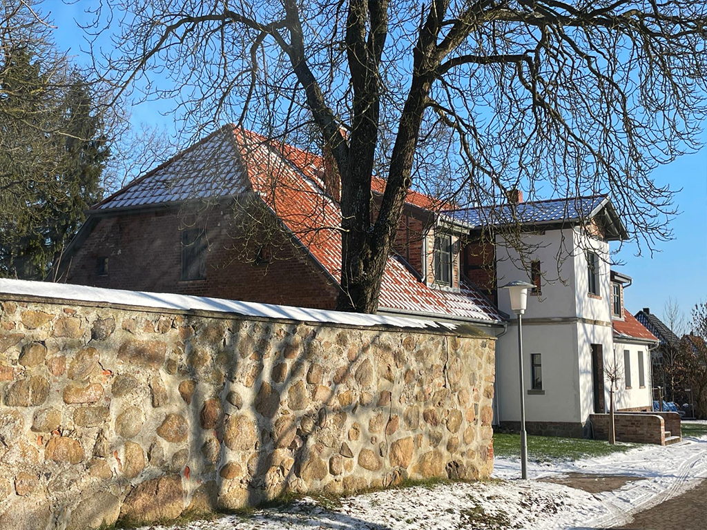 Winter am Gutsverwalterhaus